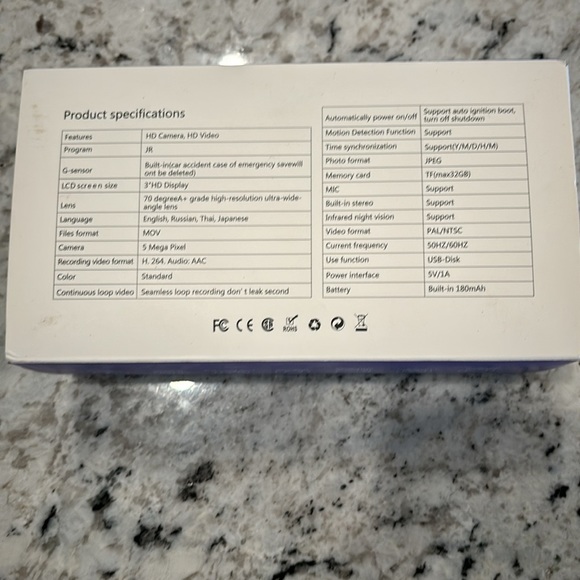 New in box, Dash Cam - Picture 3 of 4